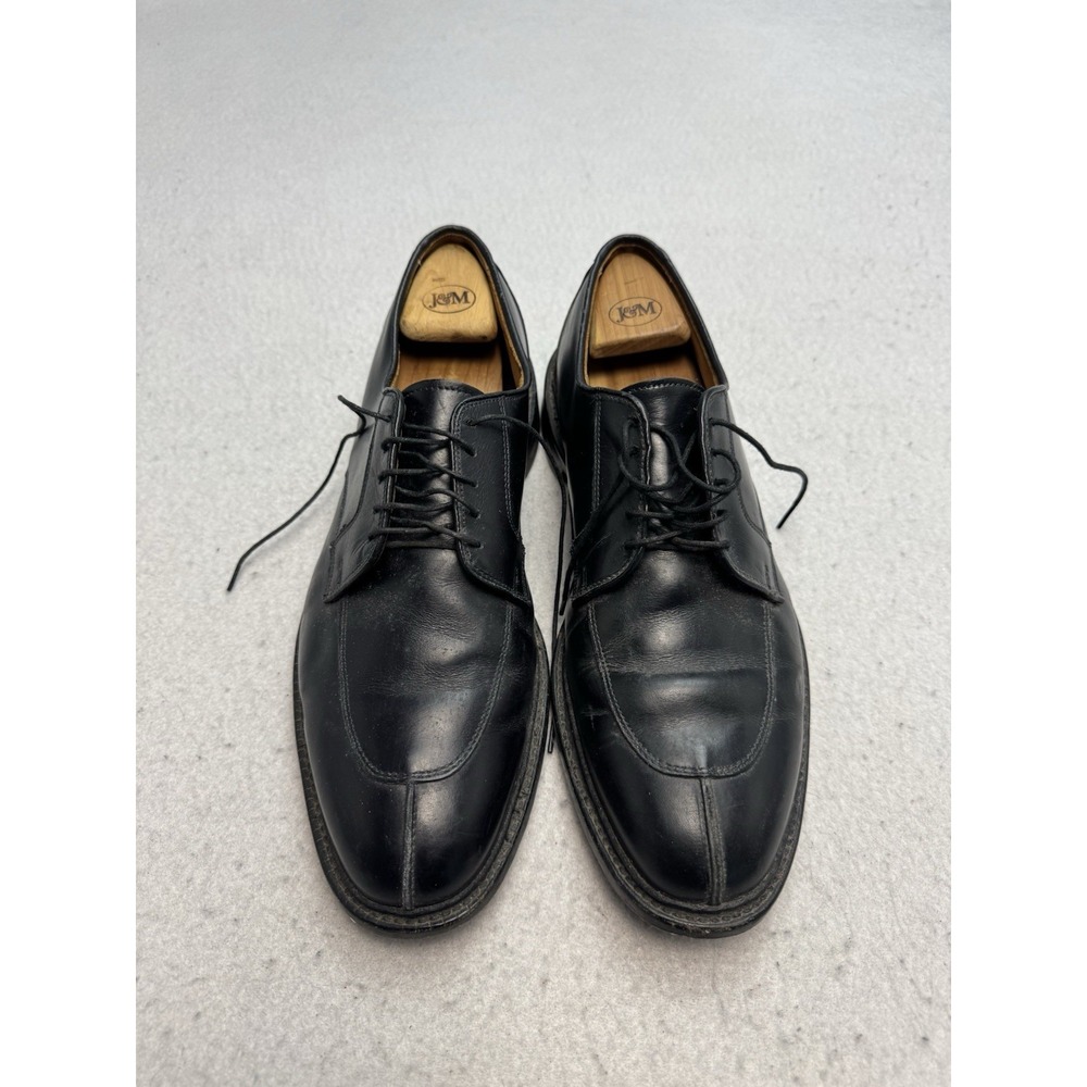 Allen Edmonds Fremont Men's Black Leather Split Toe Oxford Dress Shoes Sz 11.5 D